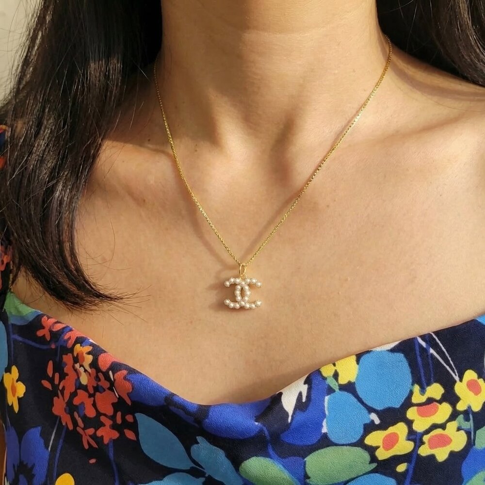 ✨ Vintage CHANEL Pearl Upcycled Necklace: BOGO Sale! ✨